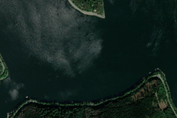 Image satellite des environs de Hohenwartetalsperre