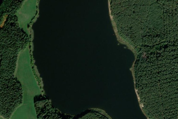 Image satellite des environs de Talsperre Heyda