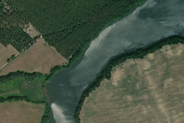 Image satellite des environs de Großer Mahlgastsee (Templin)