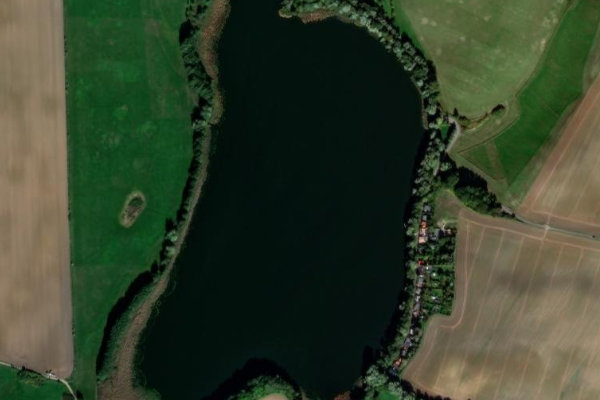 Image satellite des environs de Gramelower See