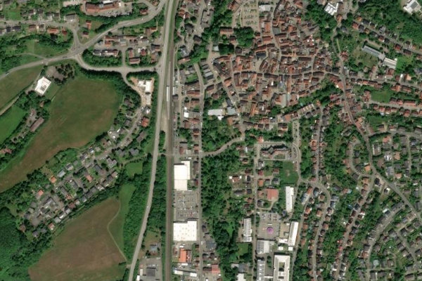 Image satellite des environs de Alsenz (Rockenhausen)