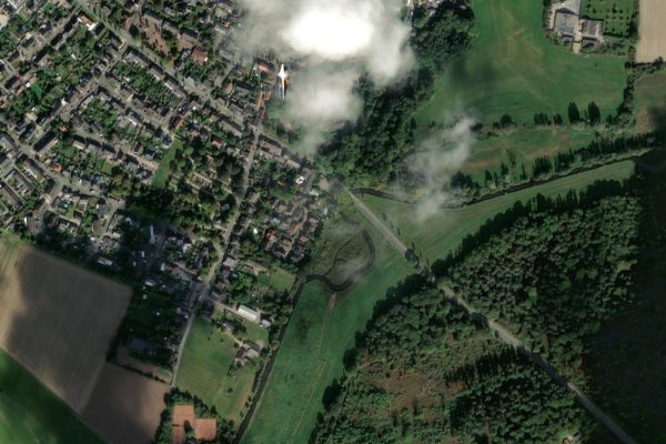 Image satellite des environs de Issumer Fleuth (Winnekendonk)
