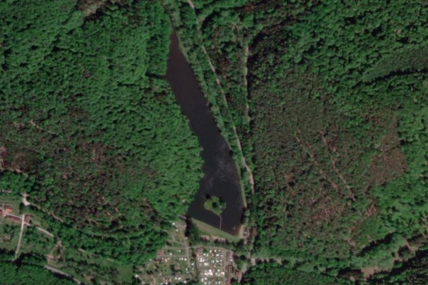 Image satellite des environs de Fleckensteiner Weiher
