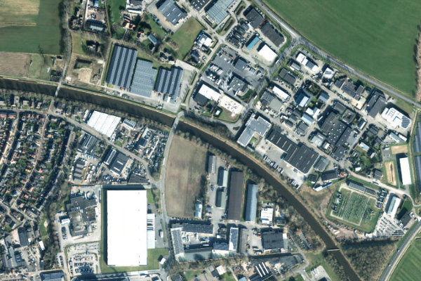 Image satellite des environs de Berkel (Borculo)