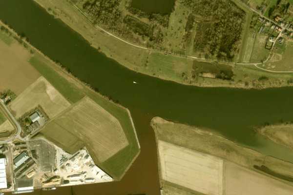 Image satellite des environs de Maas (Wanssum)