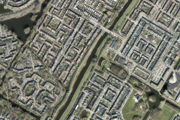 Image satellite des environs de Purmerringvaart
