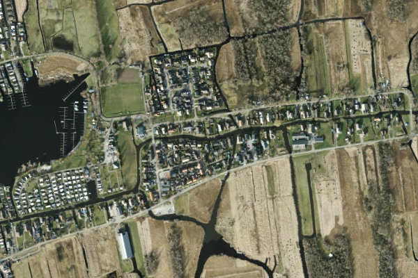 Image satellite des environs de Schutsloot