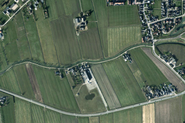 Image satellite des environs de Mauriksche Wetering