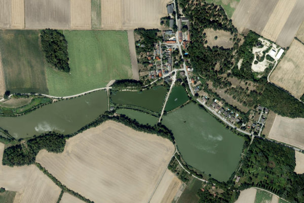 Image satellite des environs de Teichwirtschaft Nexing