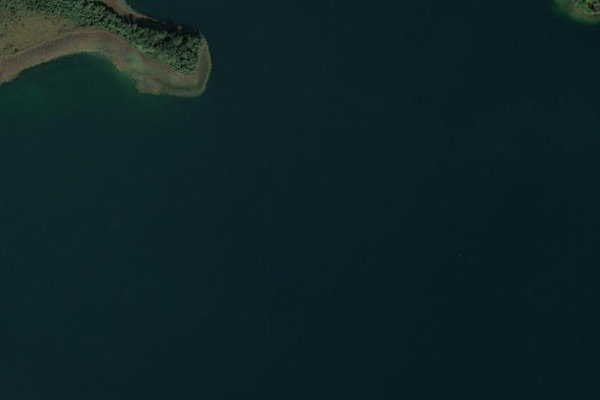 Image satellite des environs de Jezioro Ińsko