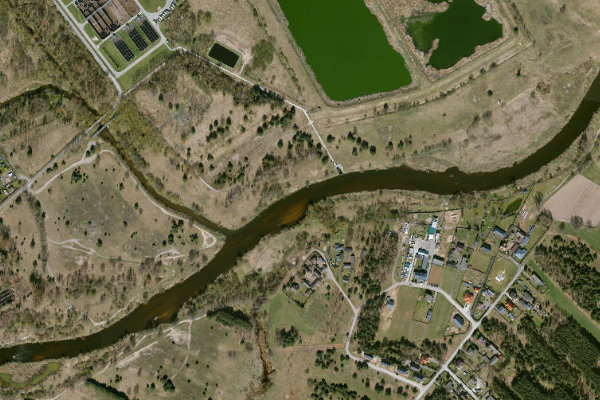 Image satellite des environs de Pilica – Tomaszów Mazowiecki / Spała