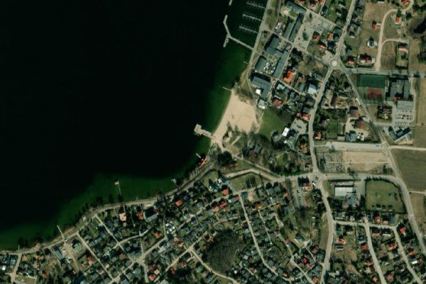 Image satellite des environs de Jezioro Charzykowskie – Charzykowy