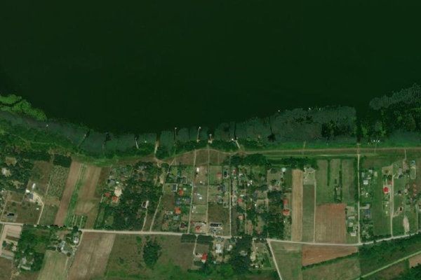 Image satellite des environs de Jezioro Wytyckie (Urszulin)