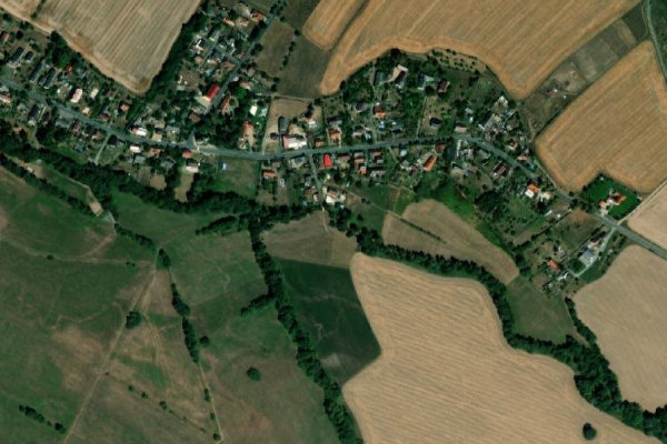 Image satellite des environs de Zdar (Žďár)