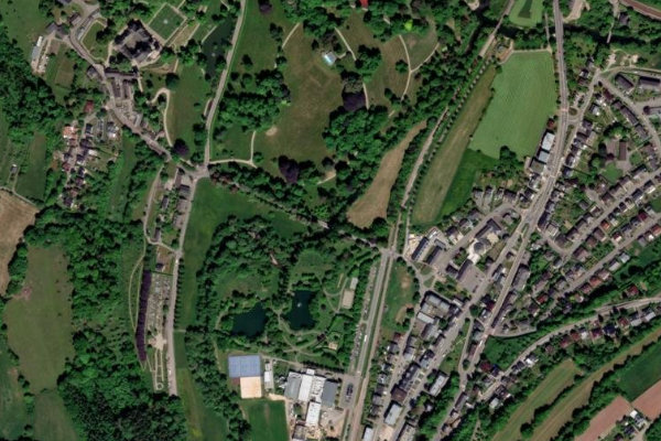 Image satellite des environs de Attert (Colmar)
