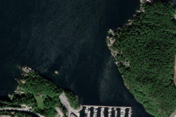 Image satellite des environs de Ronsbukta