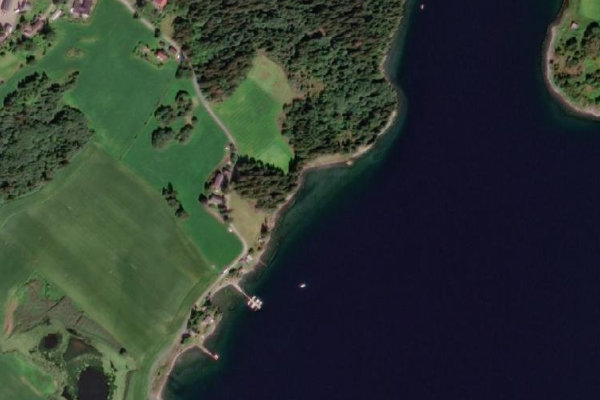 Image satellite des environs de Botnan