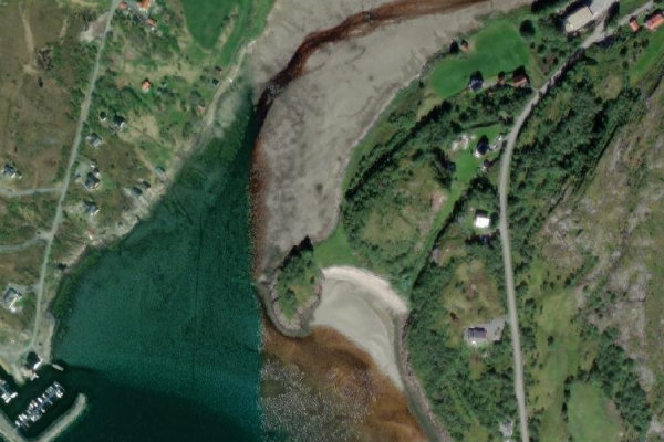 Image satellite des environs de Arnsanden