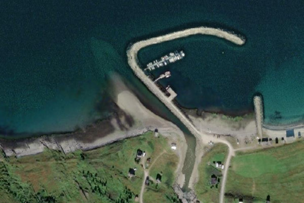 Image satellite des environs de Hamna