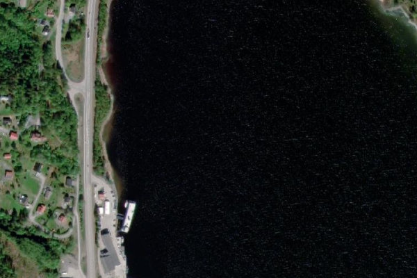 Image satellite des environs de Docksta Havet