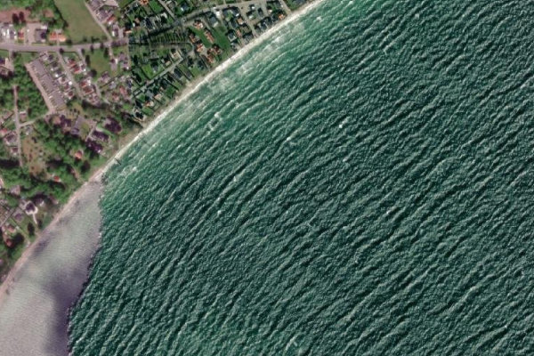 Image satellite des environs de Kelstrup Strand