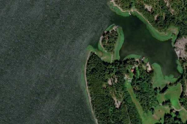 Image satellite des environs de Hagaudden
