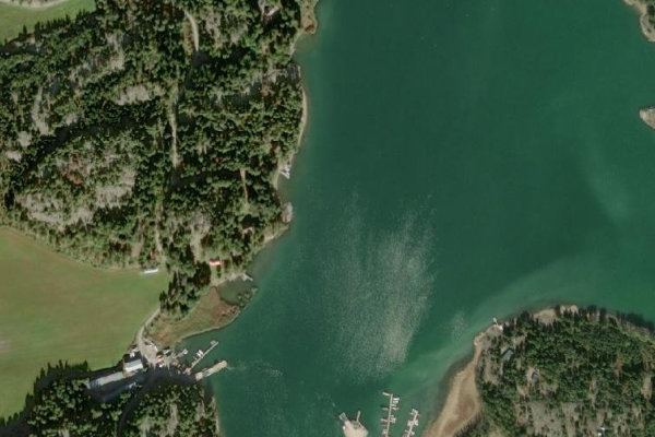 Image satellite des environs de Pargas port