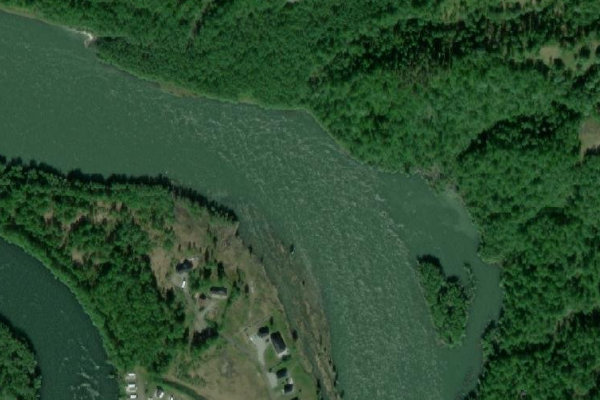 Image satellite des environs de Målselva