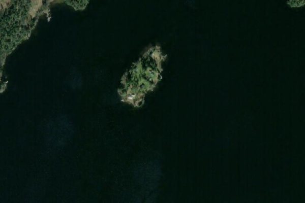 Image satellite des environs de Lyseren