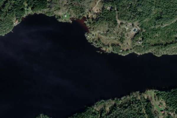 Image satellite des environs de Femsjøen