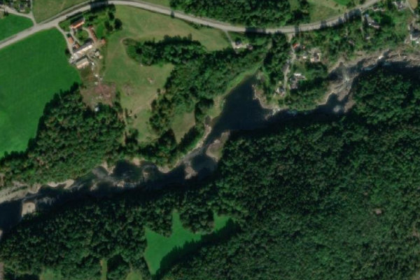 Image satellite des environs de Nidelva 2
