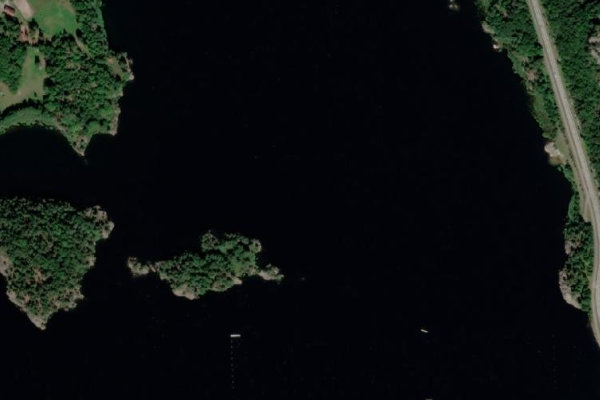 Image satellite des environs de Gillsvannet