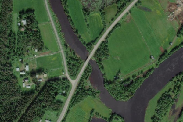 Image satellite des environs de Soukolojoki
