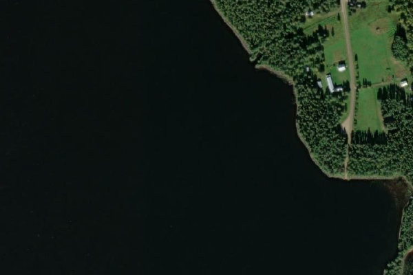 Image satellite des environs de Miekojärvi