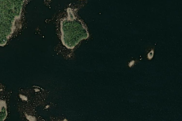 Image satellite des environs de Storhamrasjön
