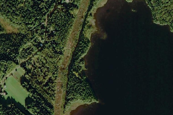 Image satellite des environs de Testeboån