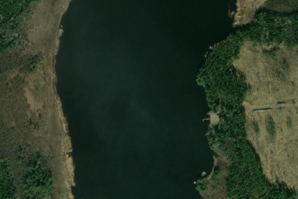Image satellite des environs de Rastsjön