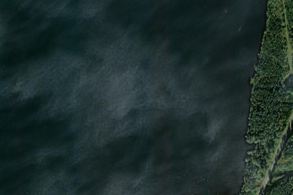 Image satellite des environs de Gräsmången