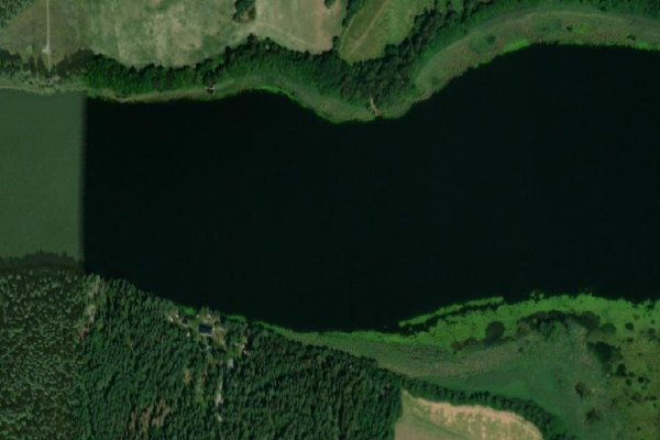 Image satellite des environs de Lommaren