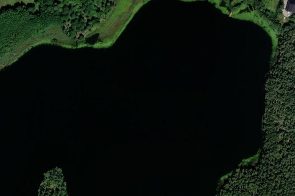 Image satellite des environs de Örnässjön