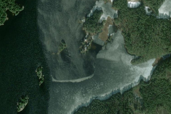 Image satellite des environs de Glaåkern