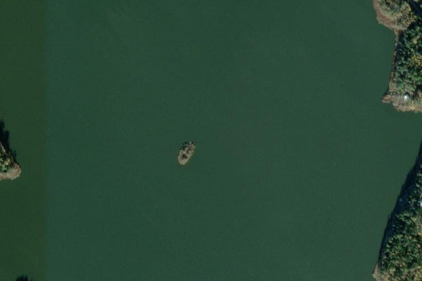 Image satellite des environs de Överudssjön