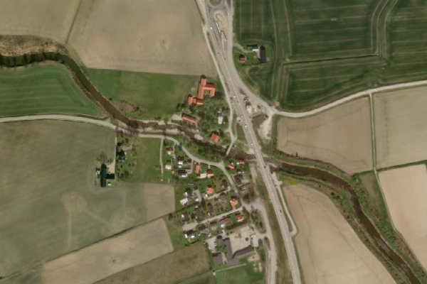 Image satellite des environs de Täljeån – Almbro