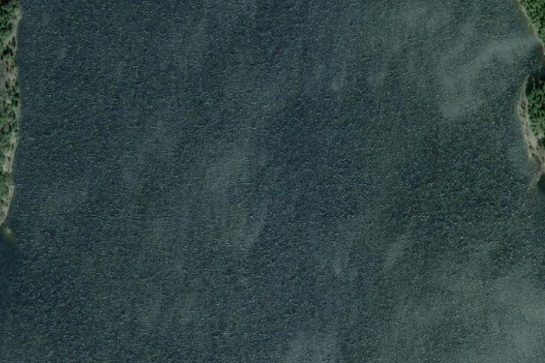 Image satellite des environs de Östra Silen