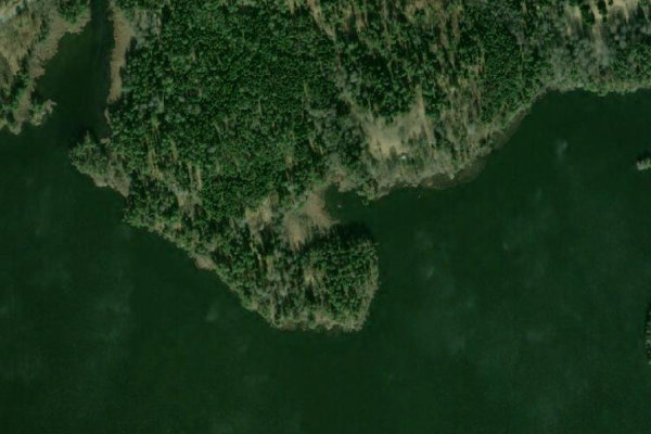 Image satellite des environs de Måsnaren