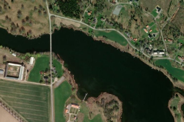 Image satellite des environs de Ljungssjön