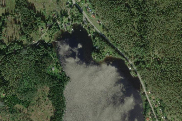 Image satellite des environs de Antvarden