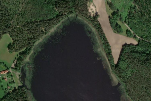 Image satellite des environs de Bysjön (Vimmerby)