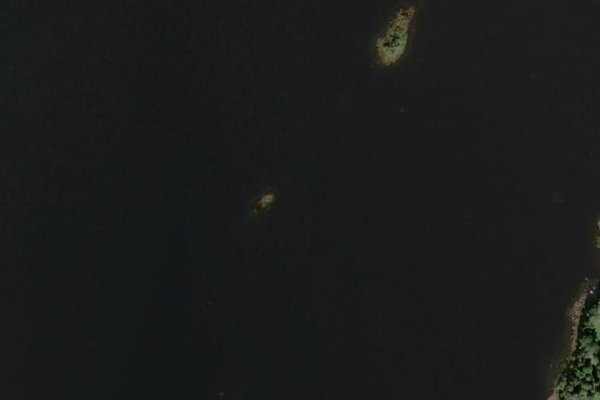 Image satellite des environs de Torpasjön