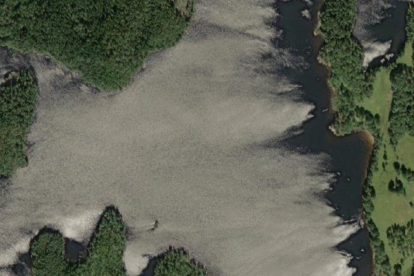 Image satellite des environs de Botasjön